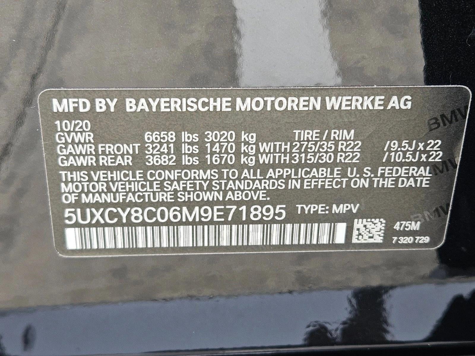 2021 BMW X6 M50i Sports Activity Coupe