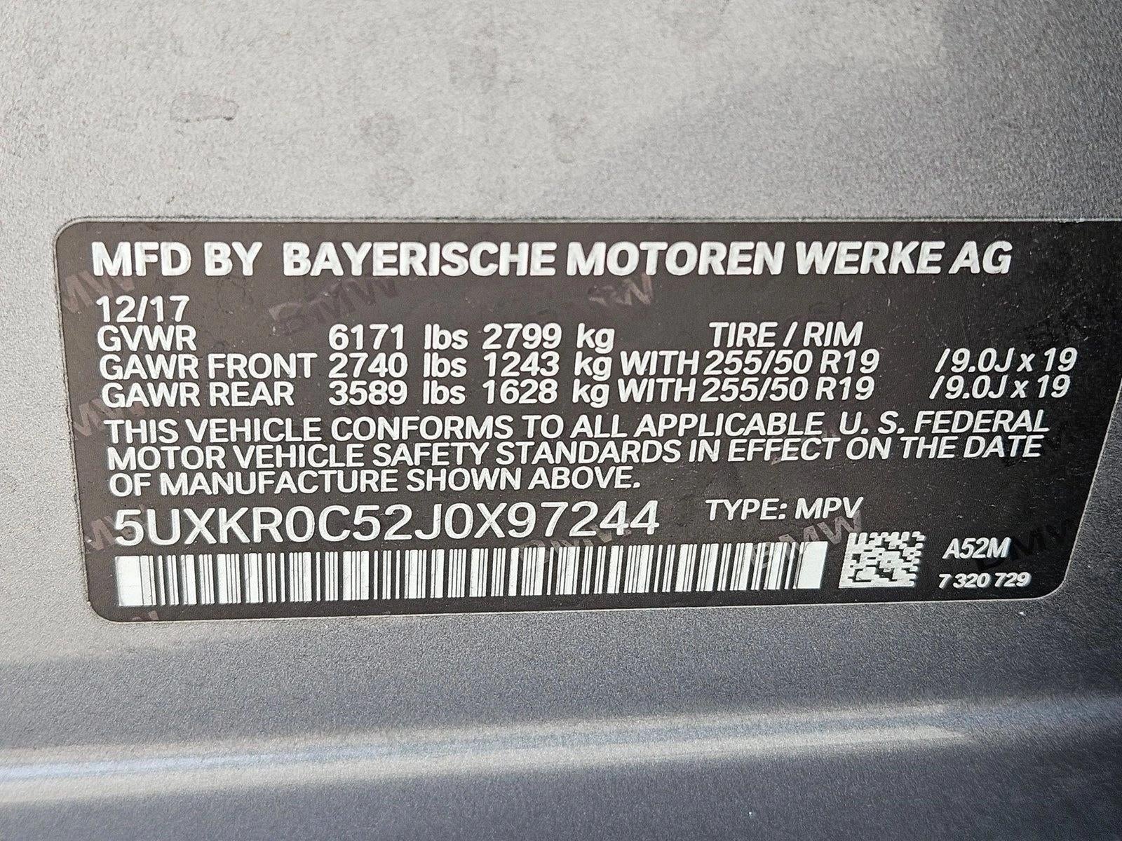 2018 BMW X5 xDrive35i Sports Activity Vehicle