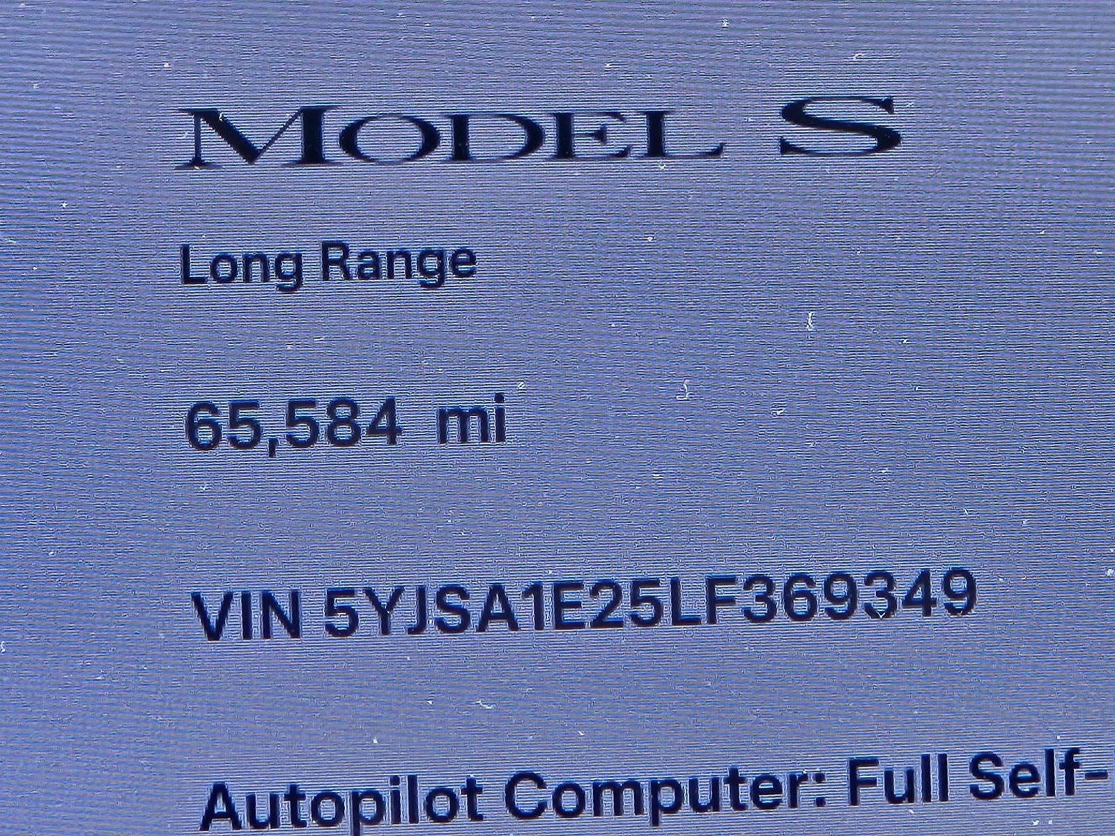 2020 Tesla Model S Long Range Plus AWD