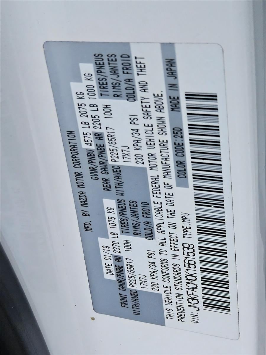 2019 Mazda Mazda CX-5 Touring FWD