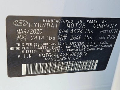 2021 Genesis G70 2.0T RWD