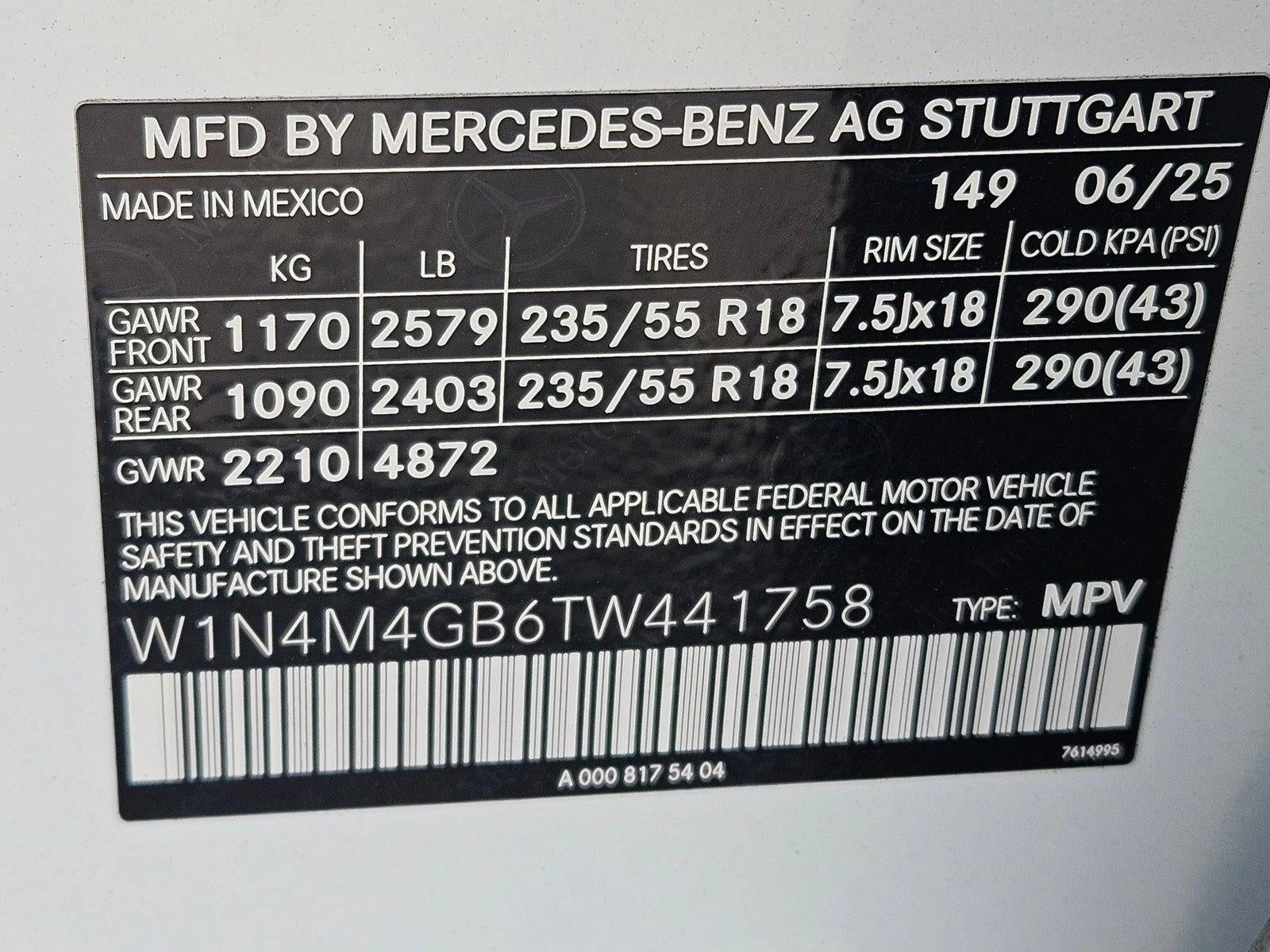 2026 Mercedes-Benz GLB GLB 250 SUV