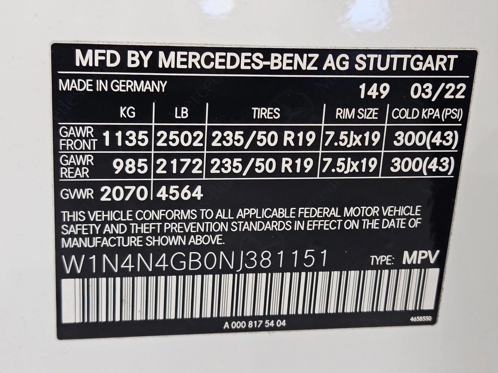 2022 Mercedes-Benz GLA GLA 250 SUV