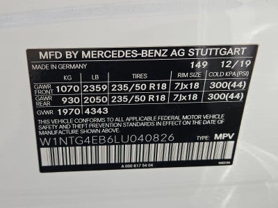 2020 Mercedes-Benz GLA GLA 250 SUV