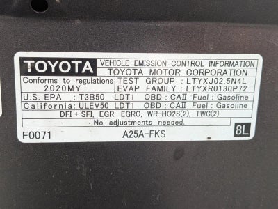 2020 Toyota RAV4 XLE FWD (GS)
