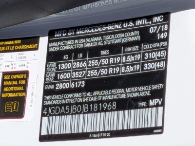 2018 Mercedes-Benz GLE GLE 350 SUV