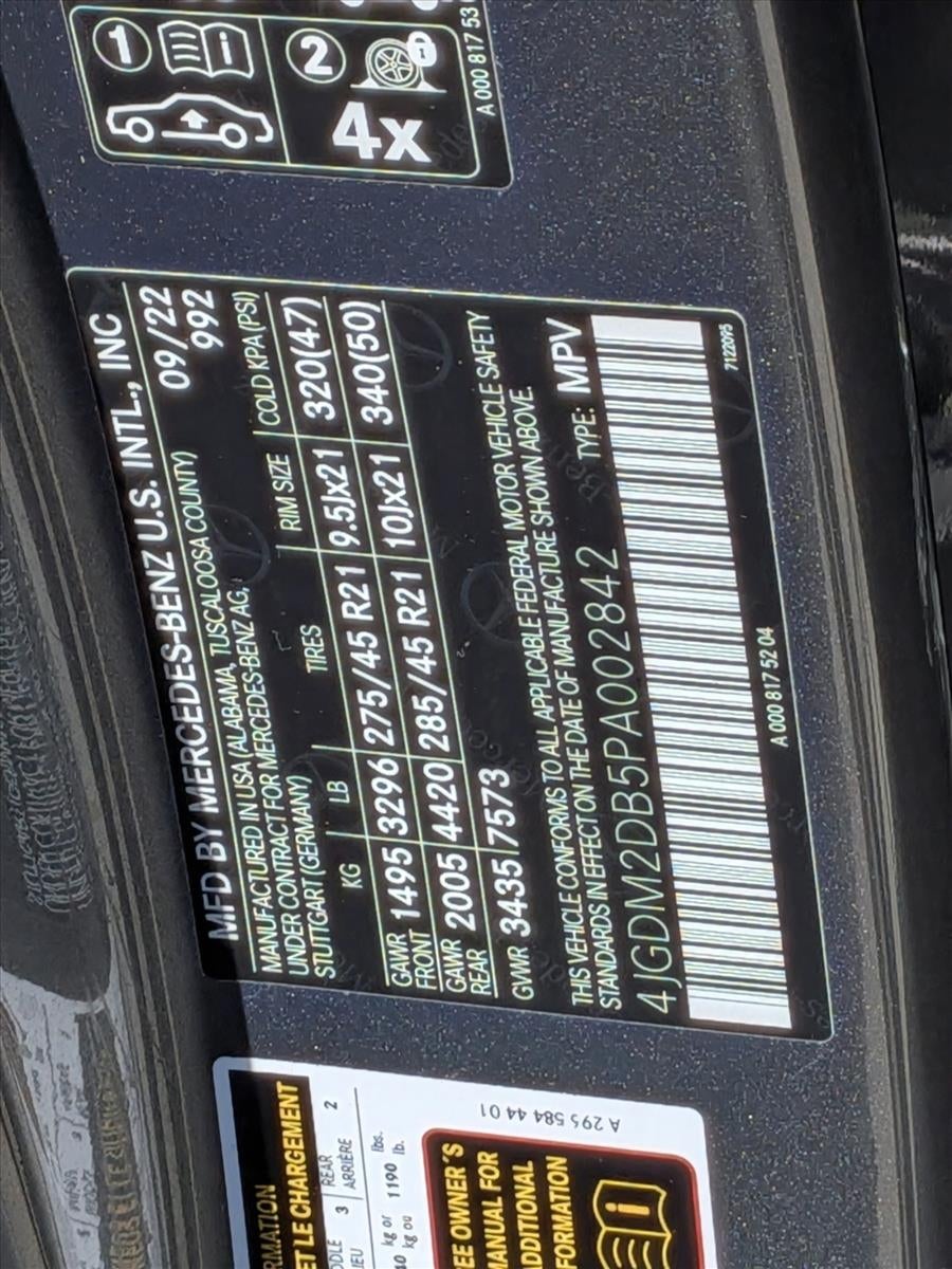 2023 Mercedes-Benz EQS EQS 450+ SUV