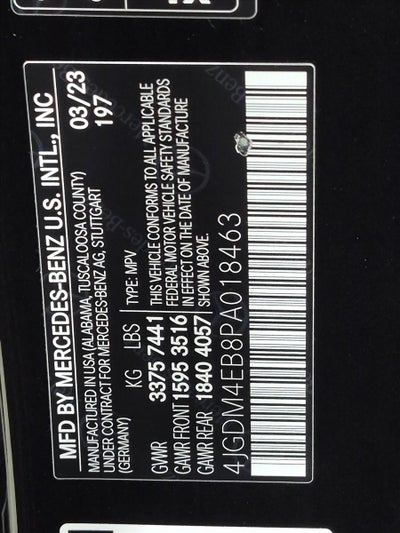 2023 Mercedes-Benz EQS EQS 580 4MATIC® SUV
