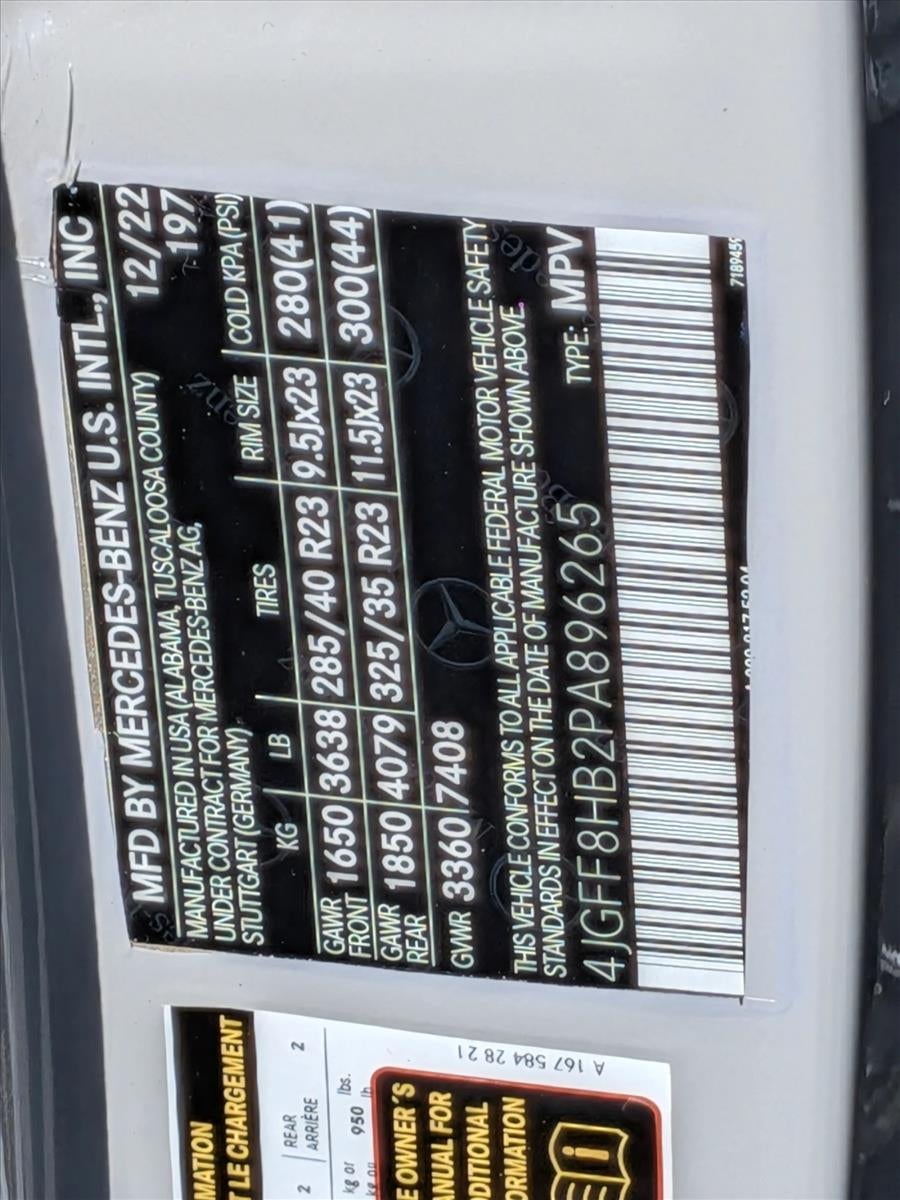 2023 Mercedes-Benz GLS Maybach GLS 600 4MATIC® SUV