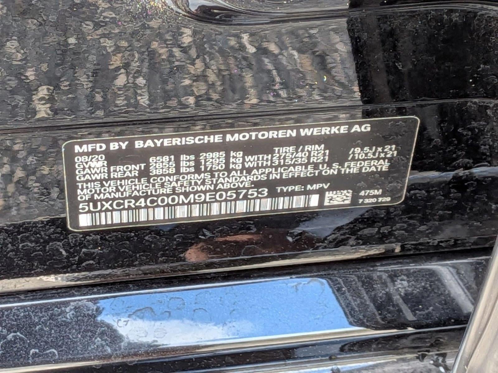 2021 BMW X5 sDrive40i Sports Activity Vehicle