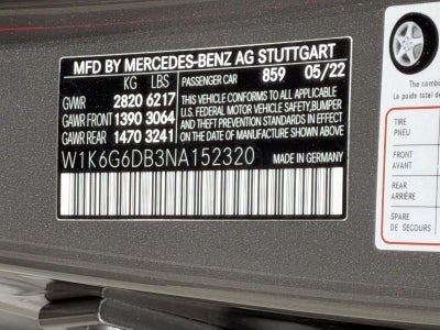 2022 Mercedes-Benz S-Class S 500 4MATIC® Sedan