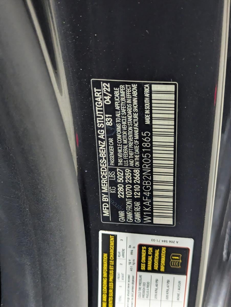 2022 Mercedes-Benz C-Class C 300 Sedan