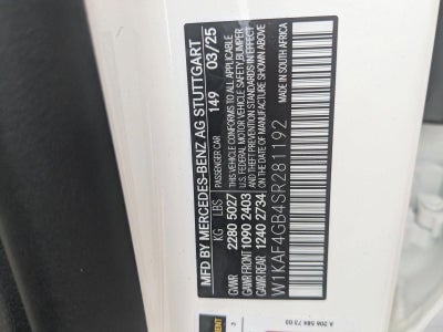 2025 Mercedes-Benz C-Class C 300 Sedan