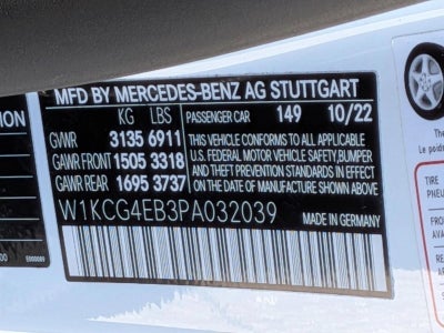 2023 Mercedes-Benz EQS EQS 580 4MATIC® Sedan