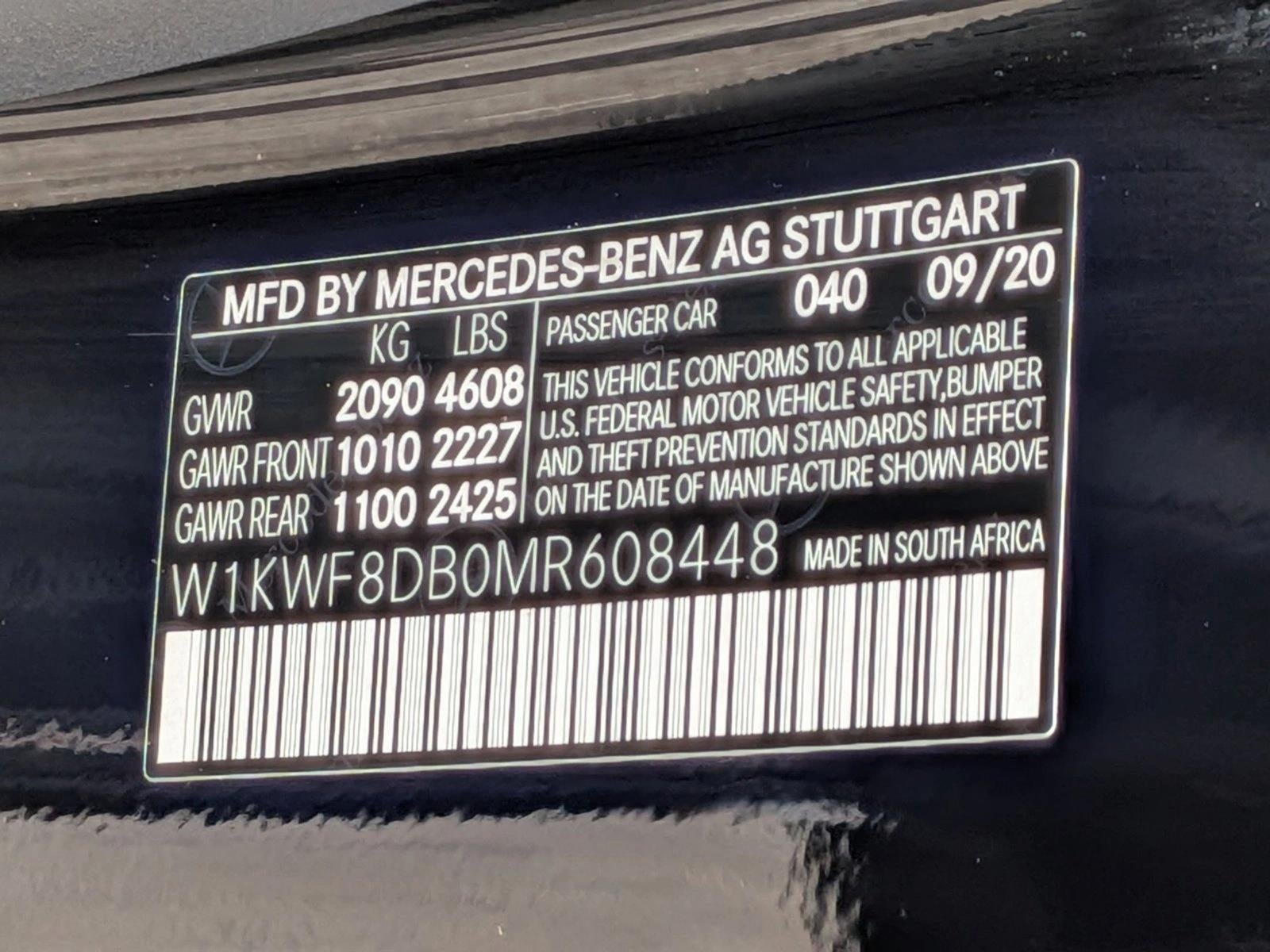 2021 Mercedes-Benz C-Class C 300 Sedan