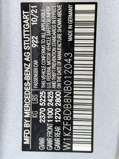 2022 Mercedes-Benz E-Class E 350 RWD Sedan