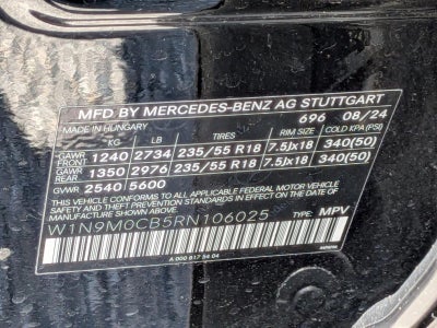 2024 Mercedes-Benz EQB EQB 250+ SUV