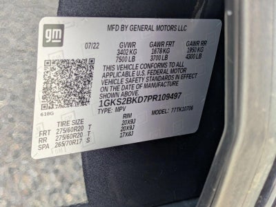 2023 GMC Yukon 4WD 4dr SLT