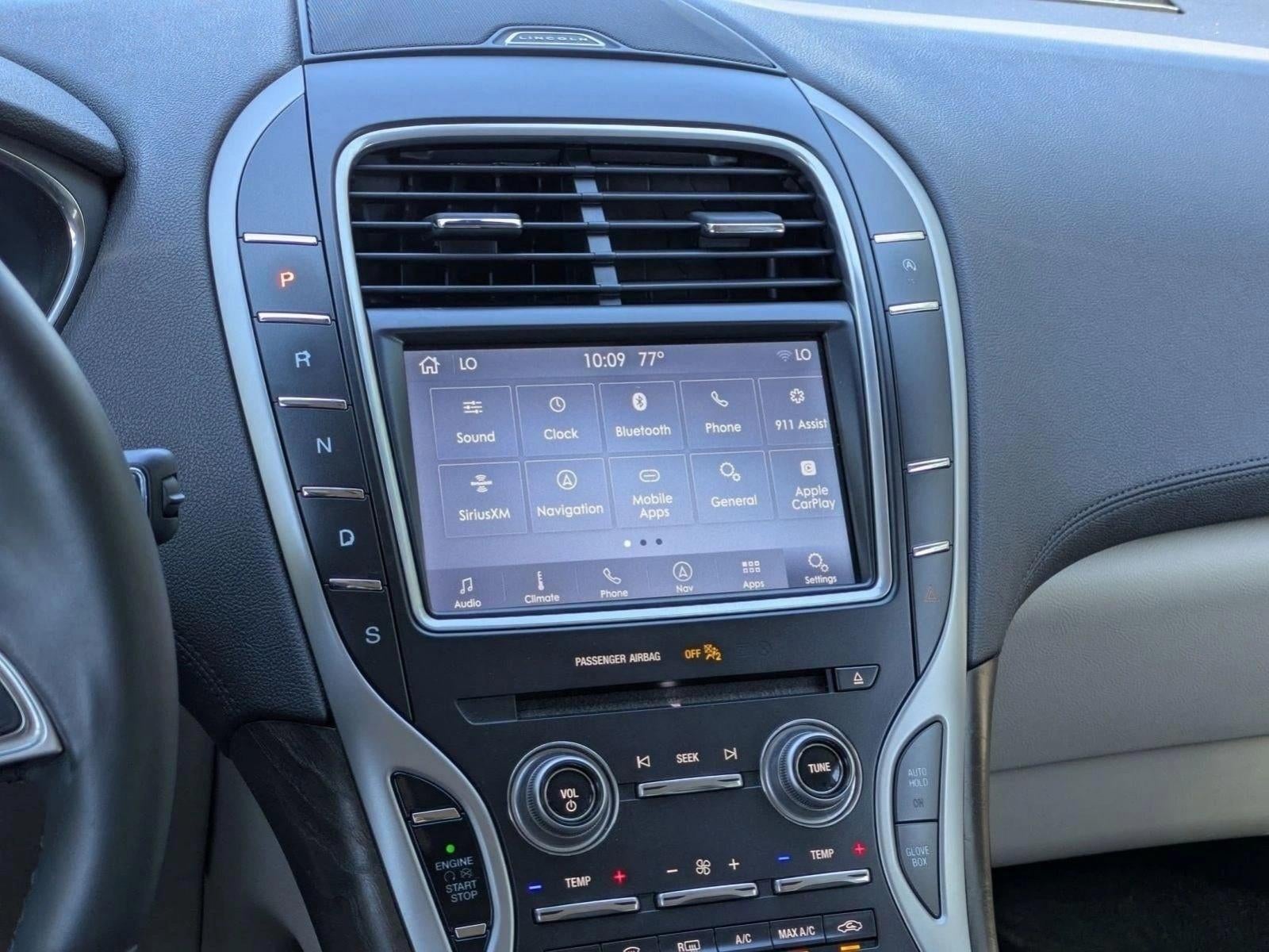 2019 Lincoln Nautilus Select FWD
