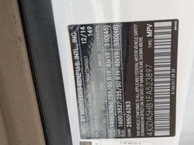 2015 Mercedes-Benz M-Class ML 350 SUV