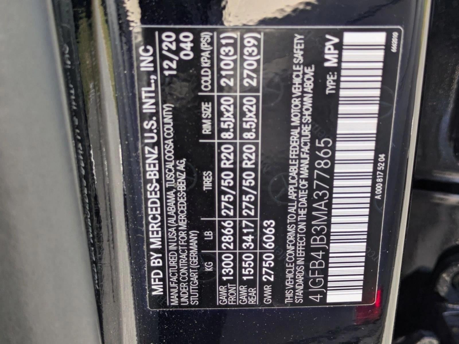 2021 Mercedes-Benz GLE GLE 350 SUV