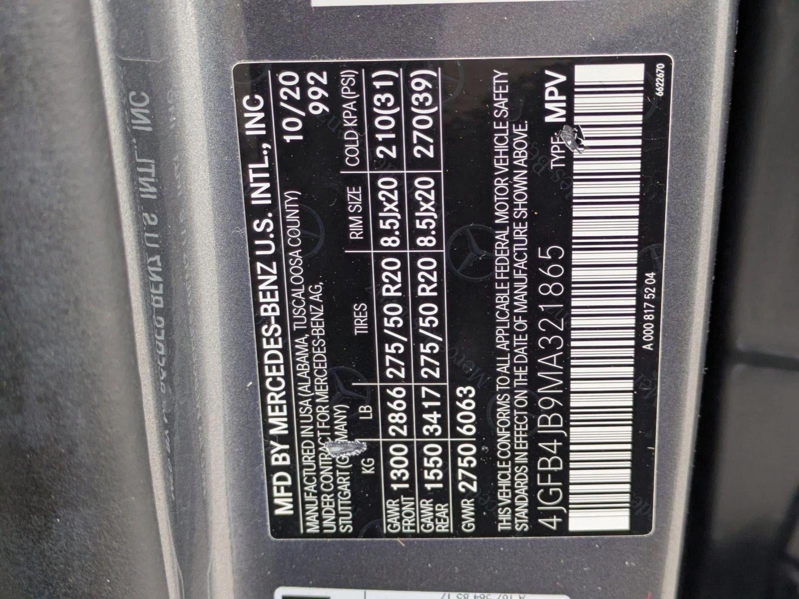 2021 Mercedes-Benz GLE GLE 350 SUV