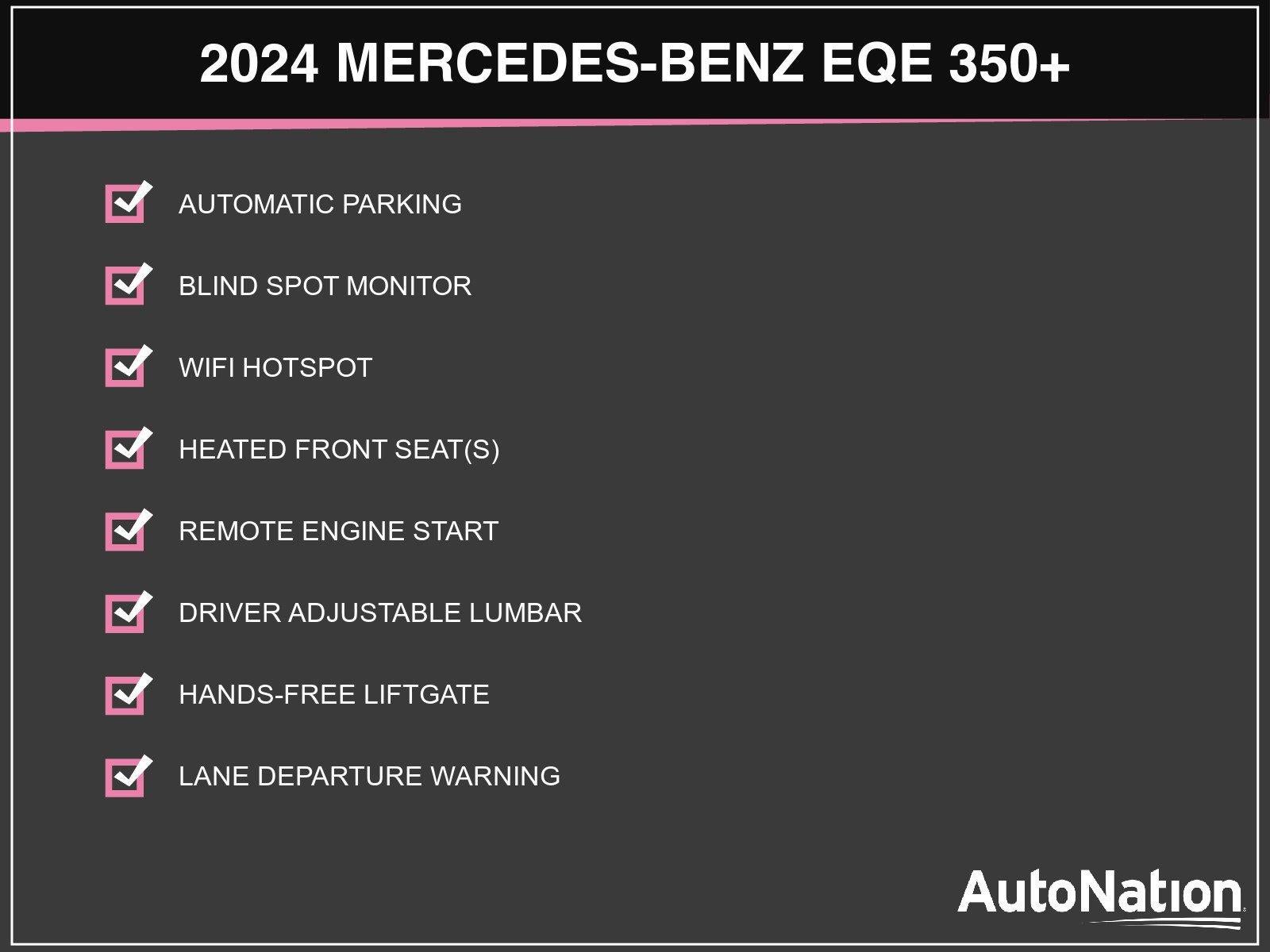 2024 Mercedes-Benz EQE EQE 350+ SUV