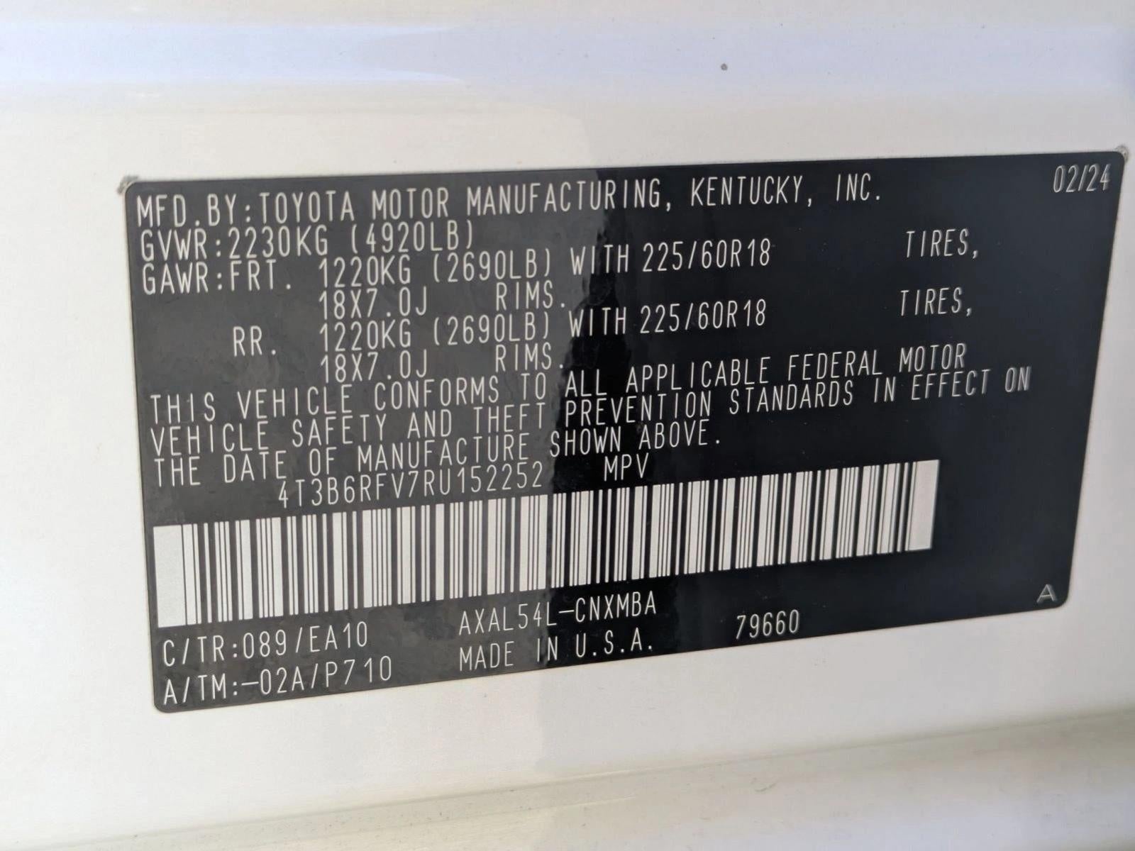 2024 Toyota RAV4 Hybrid XLE Premium AWD (Natl)