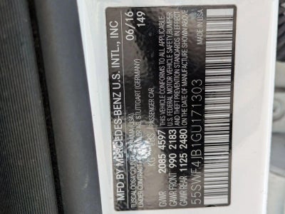 2016 Mercedes-Benz C-Class C 300 Sedan