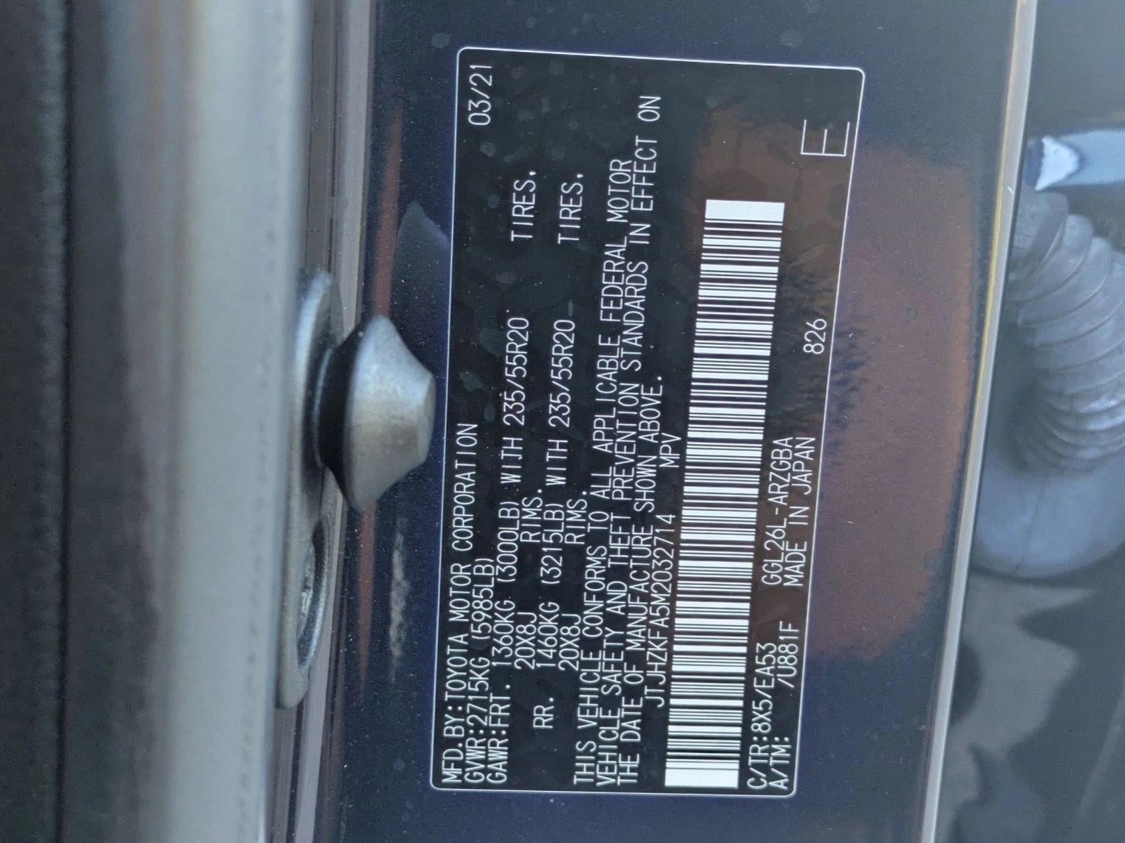 2021 Lexus RX 350L AWD