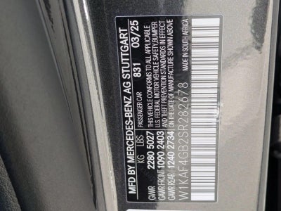 2025 Mercedes-Benz C-Class C 300 Sedan