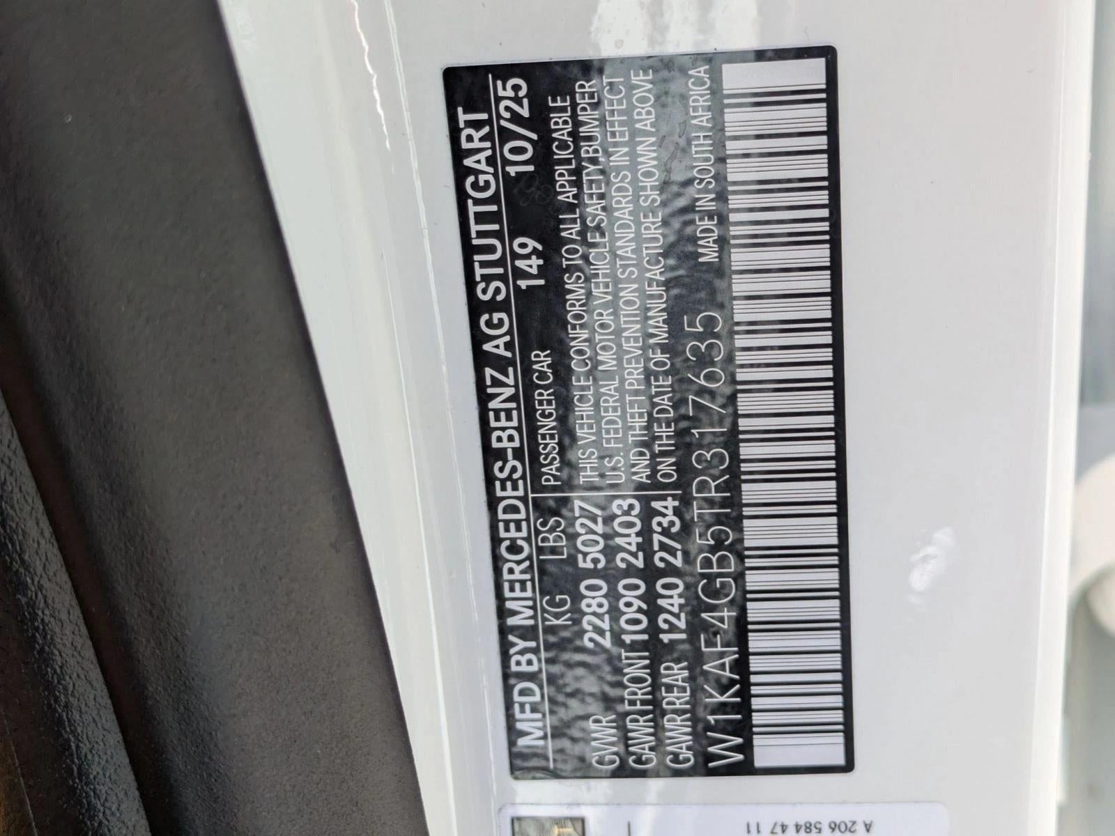 2026 Mercedes-Benz C-Class C 300 Sedan