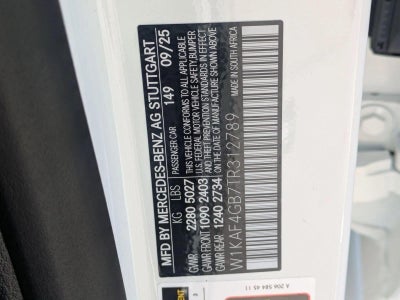 2026 Mercedes-Benz C-Class C 300 Sedan