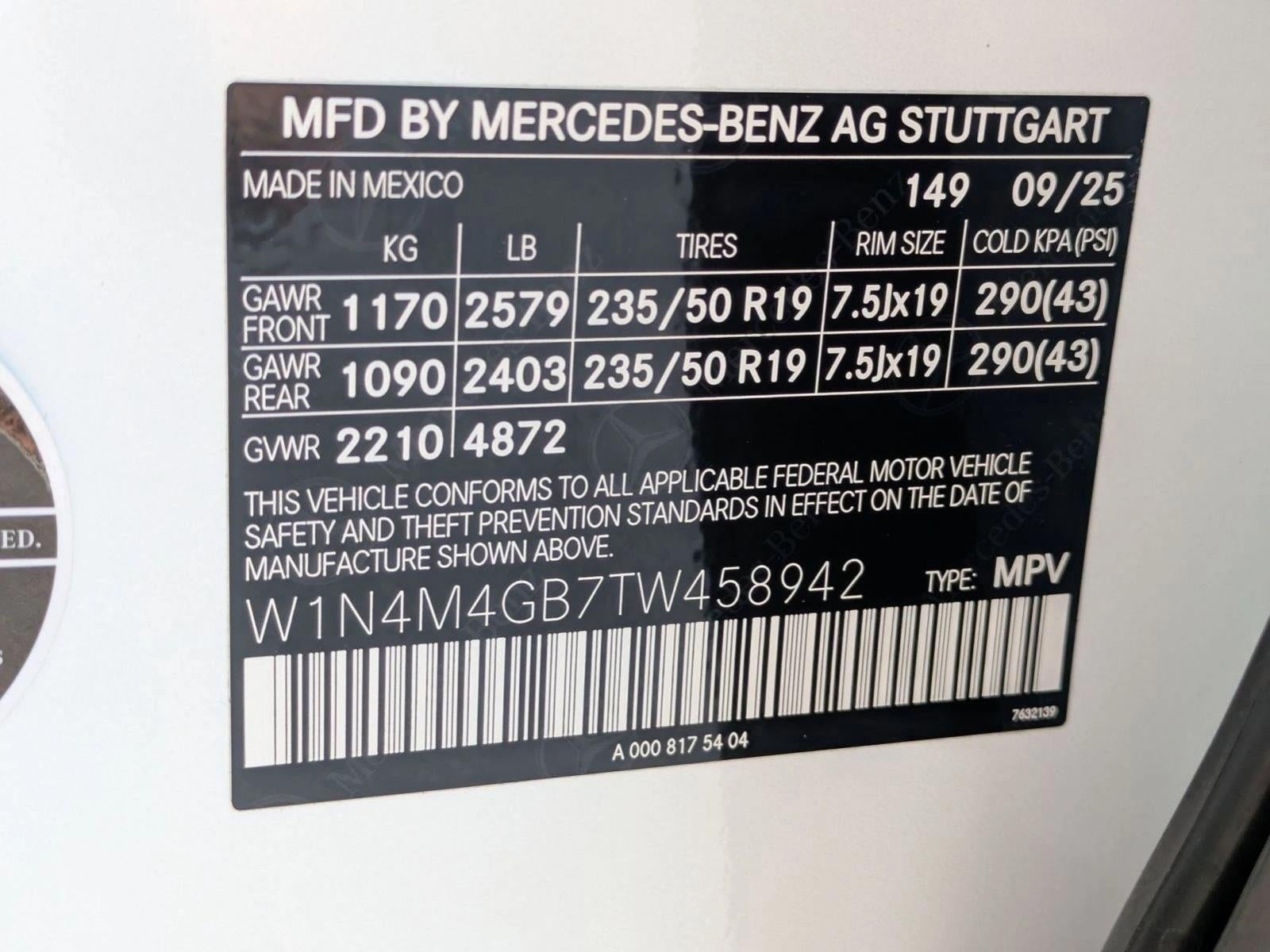 2026 Mercedes-Benz GLB GLB 250 SUV