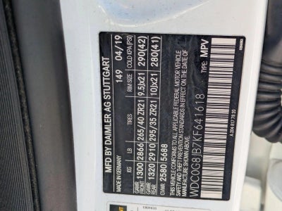 2019 Mercedes-Benz GLC AMG® GLC 63 4MATIC®+ SUV