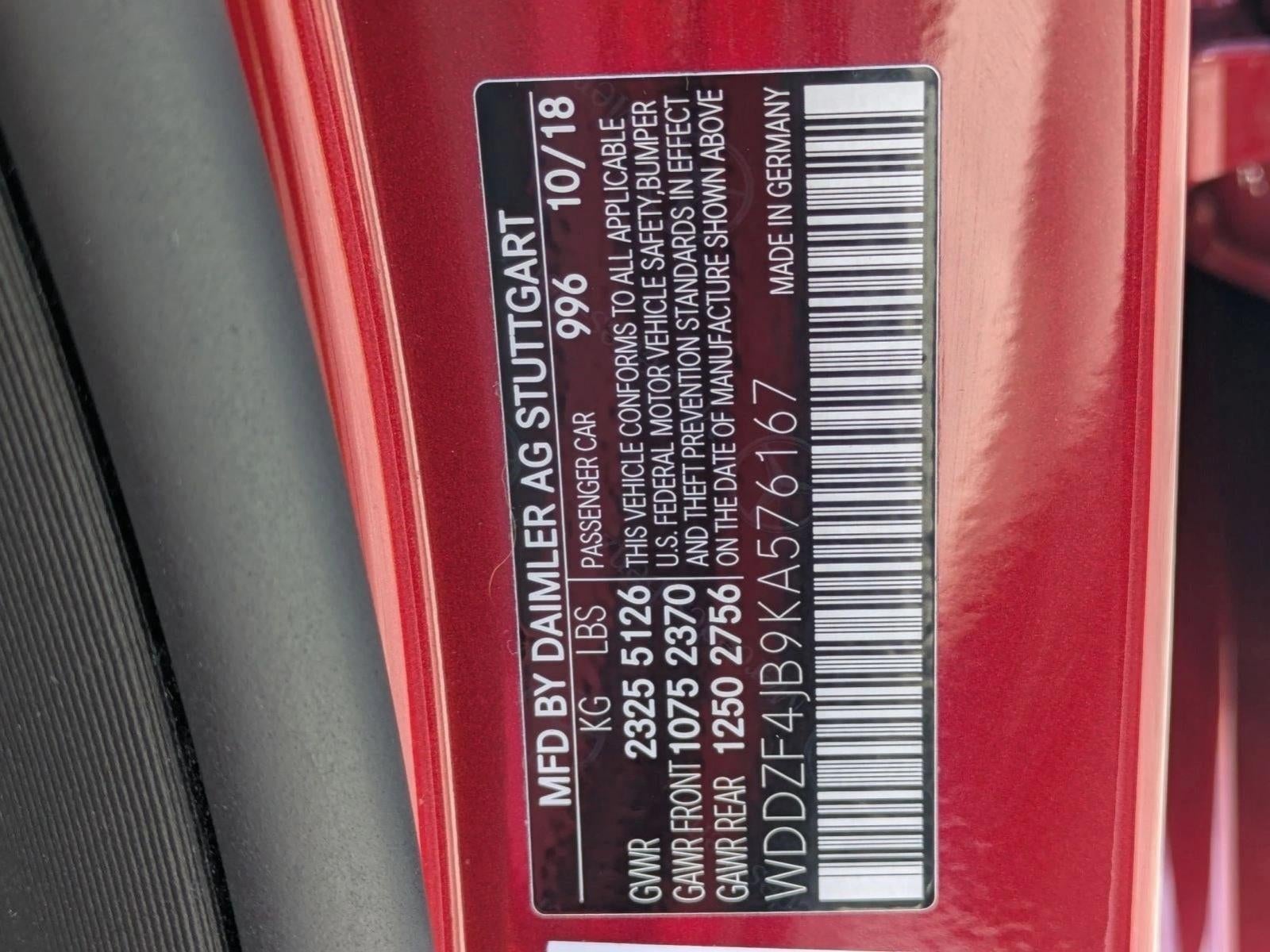 2019 Mercedes-Benz E-Class E 300 RWD Sedan
