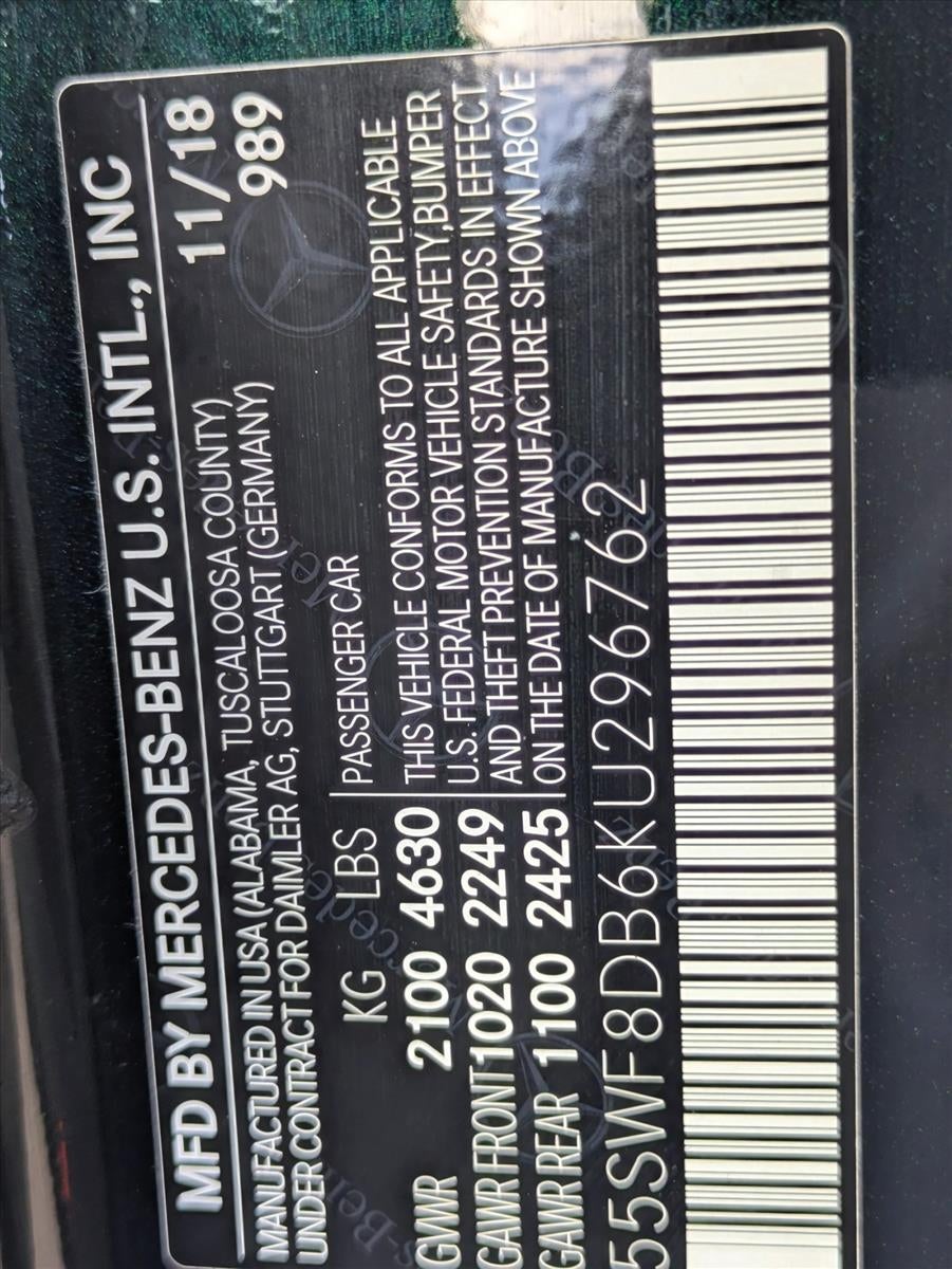 2019 Mercedes-Benz C-Class C 300 Sedan