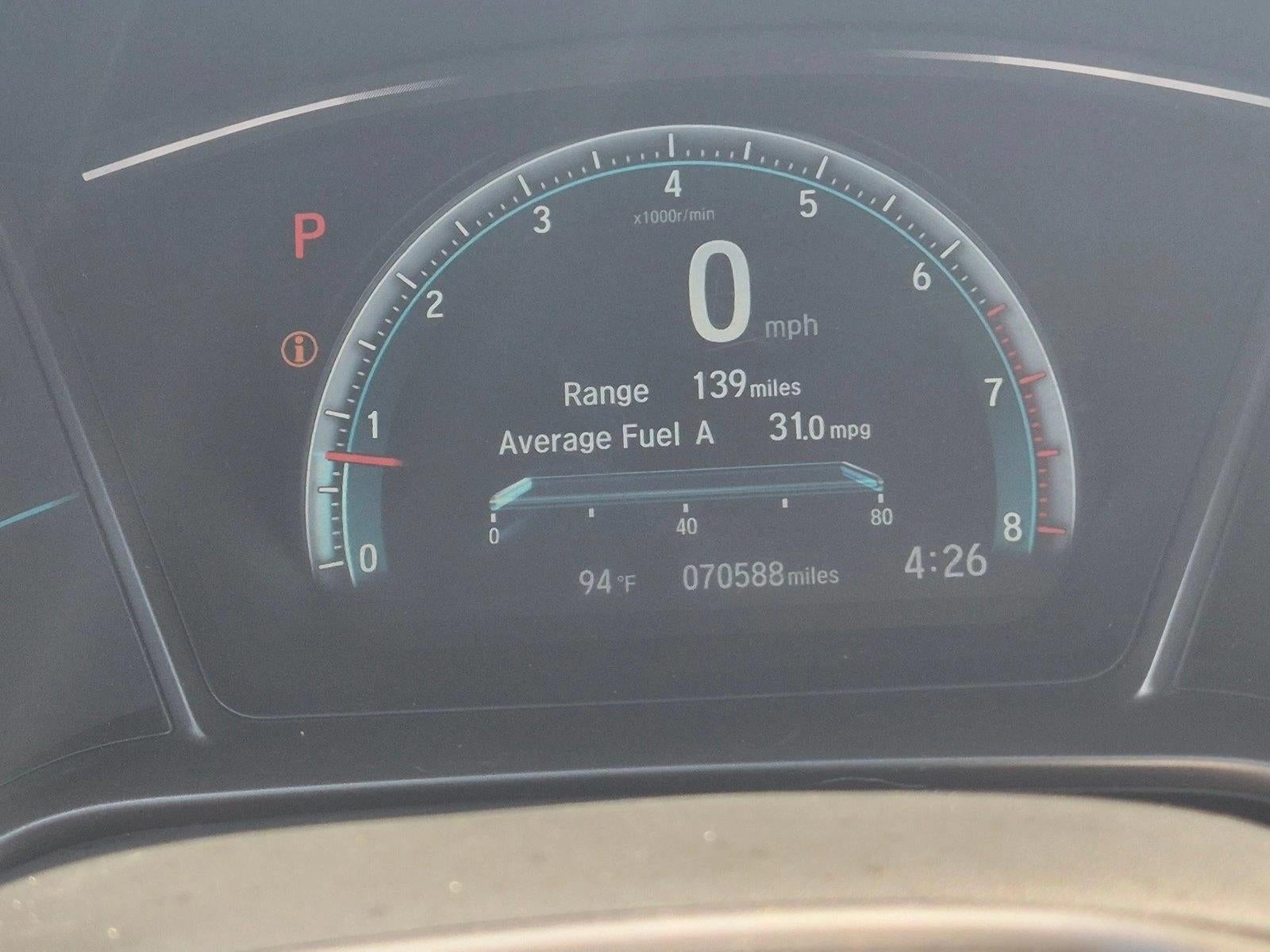 2018 Honda Civic Hatchback EX CVT