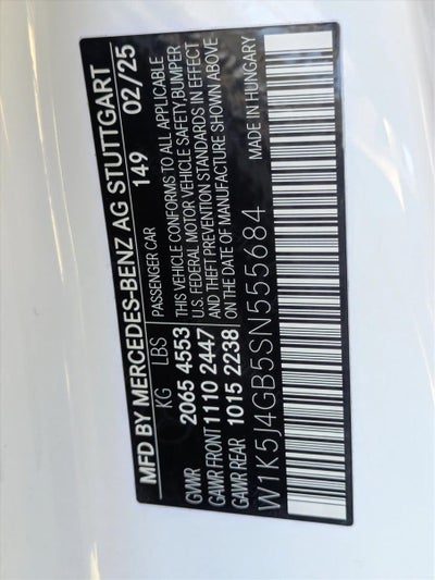 2025 Mercedes-Benz CLA CLA 250 Coupe