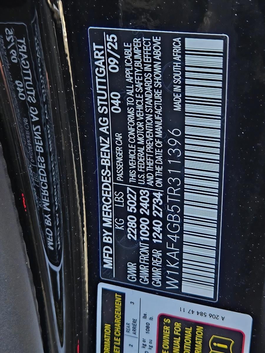 2026 Mercedes-Benz C-Class C 300 Sedan