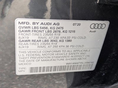 2020 Audi Q5 Premium 45 TFSI quattro