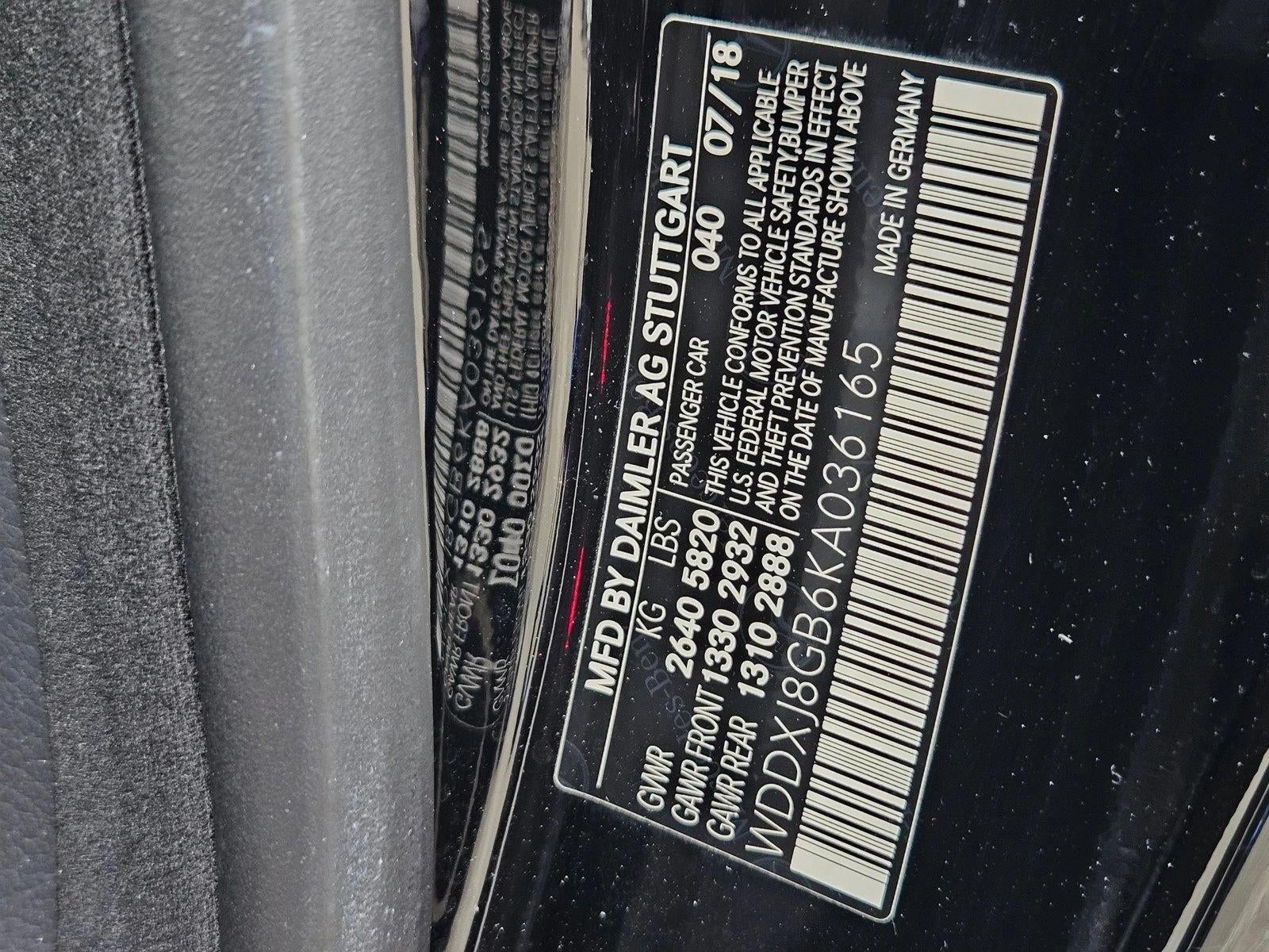 2019 Mercedes-Benz S-Class S 560 4MATIC® Coupe