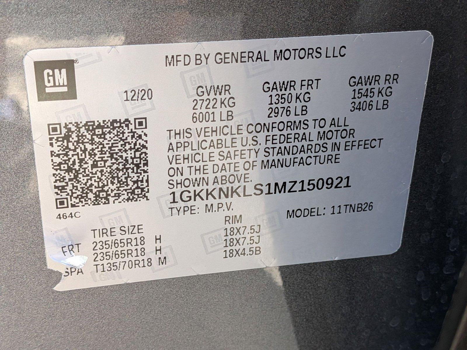 2021 GMC Acadia FWD SLE
