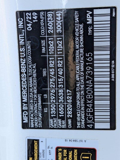 2022 Mercedes-Benz GLE GLE 350 4MATIC® SUV