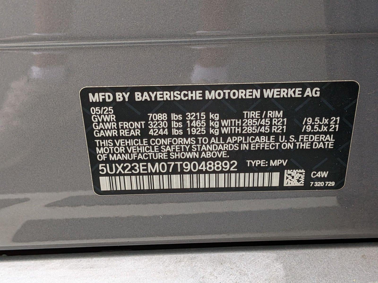 2026 BMW X7 xDrive40i Sports Activity Vehicle