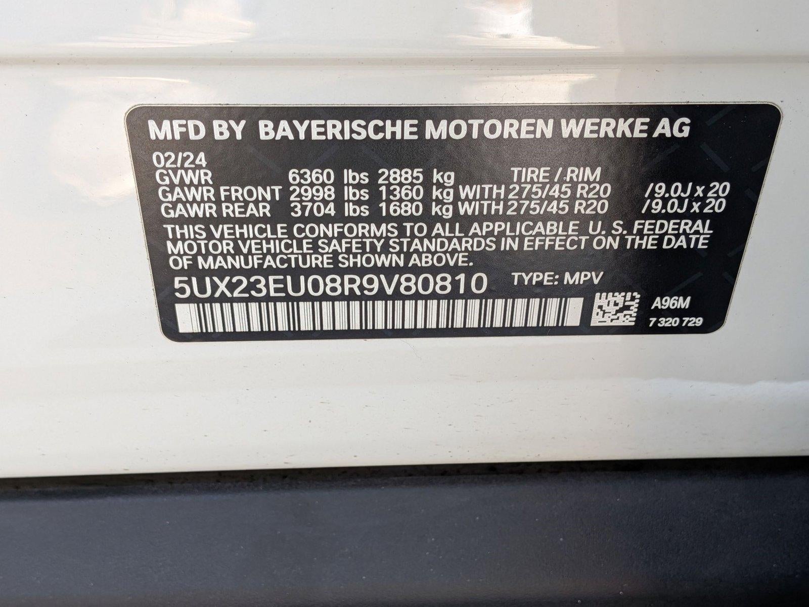 2024 BMW X5 xDrive40i Sports Activity Vehicle