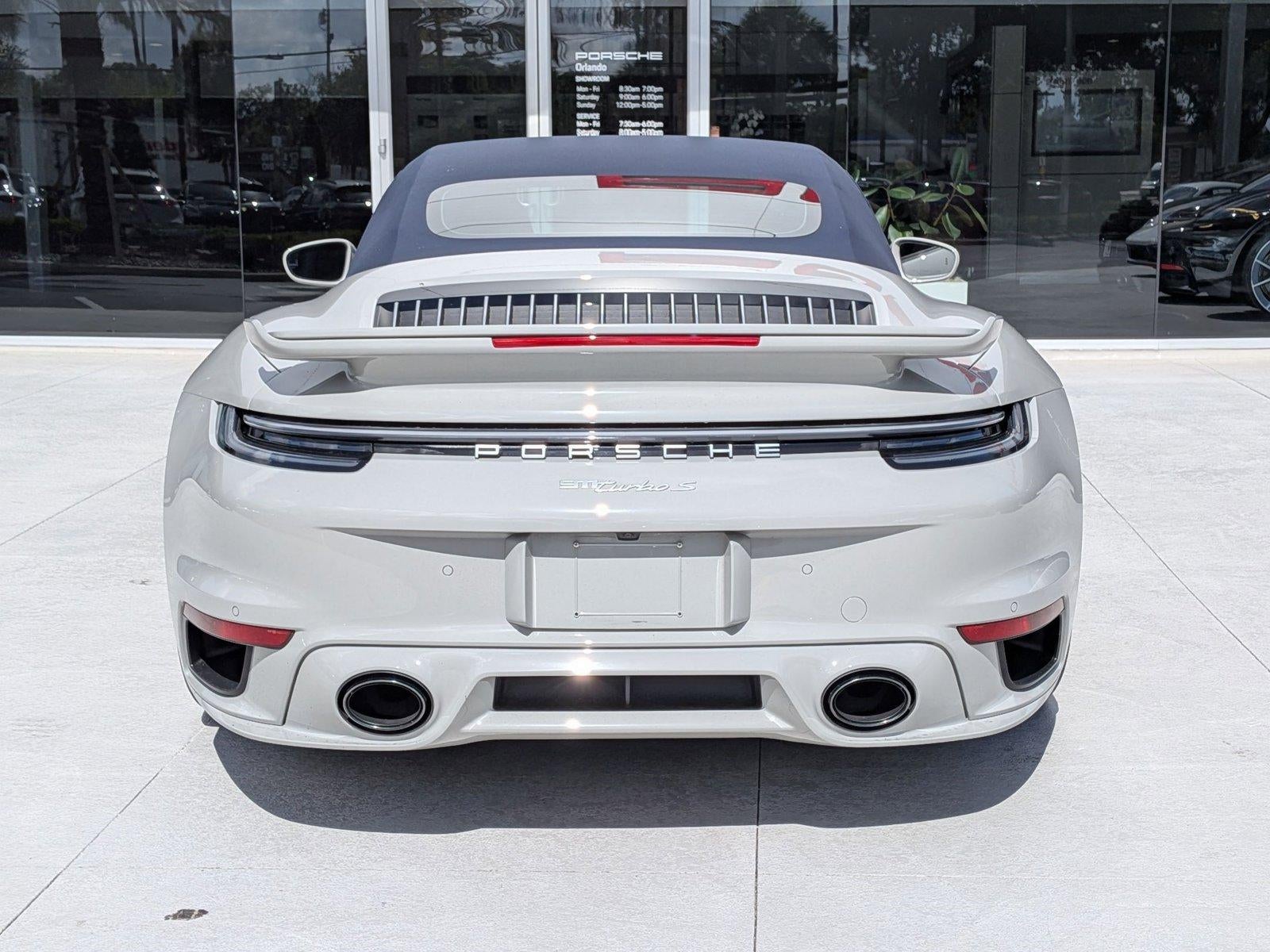 2021 Porsche 911 Turbo S Cabriolet