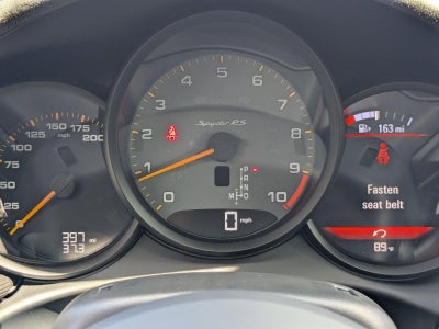 2025 Porsche 718 Spyder RS Roadster