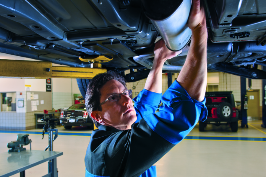 Exhaust repair